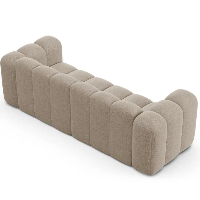 Sofa 3-Osobowa Lupine Ciemnobeżowy Szenil Micadoni