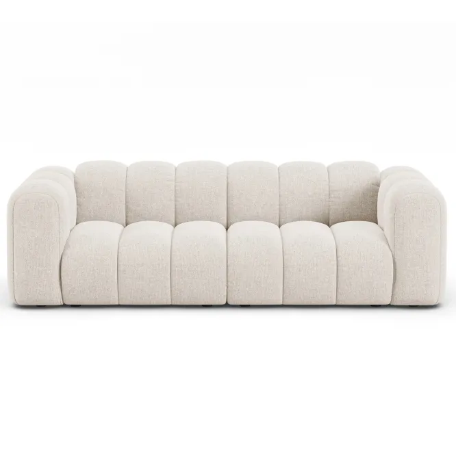 Sofa 3-Osobowa Lupine Jasnobeżowy Szenil Micadoni