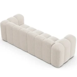 Sofa 3-Osobowa Lupine Jasnobeżowy Szenil Micadoni