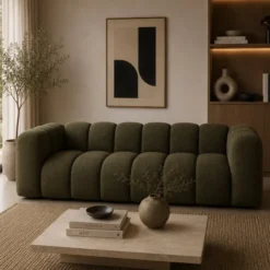 Sofa 3-Osobowa Lupine Zielony Szenil Micadoni