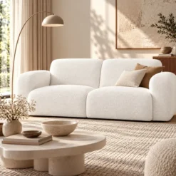 Sofa 2-Osobowa Molino Biała Micadoni
