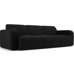 Sofa 3-Osobowa Molino Czarna Micadoni