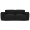 Sofa 2-Osobowa Molino Czarna Micadoni