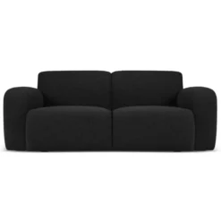 Sofa 2-Osobowa Molino Czarna Micadoni