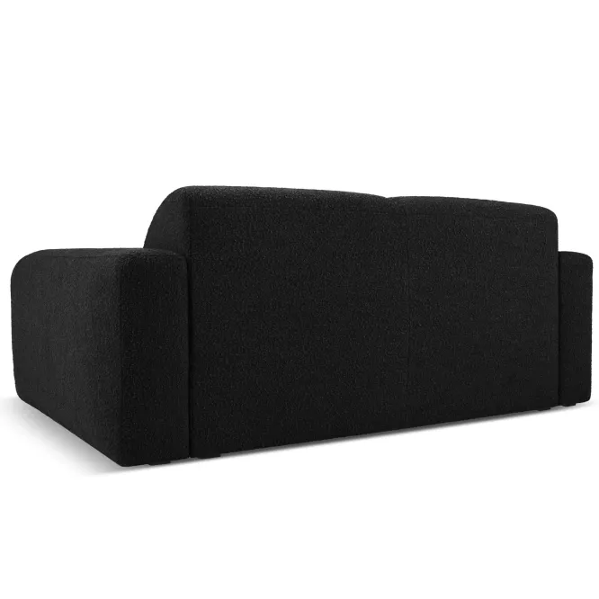 Sofa 2-Osobowa Molino Czarna Micadoni