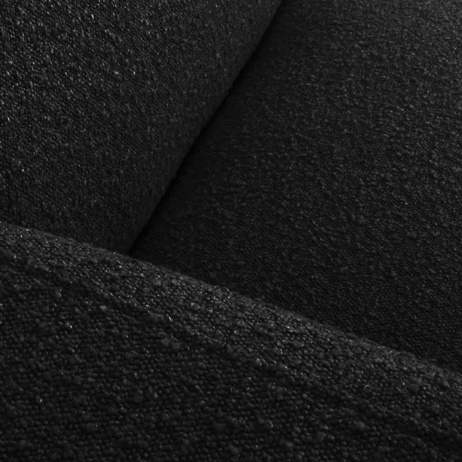 Sofa 2-Osobowa Molino Czarna Micadoni