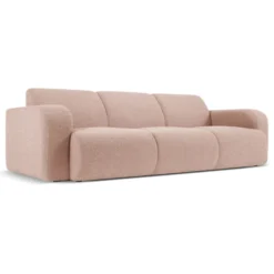 Sofa 3-Osobowa Molino Różowa Micadoni