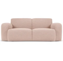 Sofa 2-Osobowa Molino Różowa Micadoni