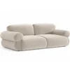Sofa 3-Osobowa Ophelia Beżowy Welur Micadoni