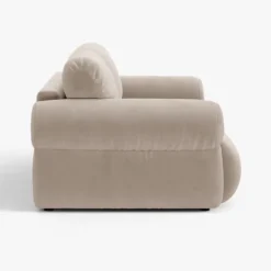 Sofa 3-Osobowa Ophelia Beżowy Welur Micadoni