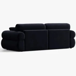 Sofa 3-Osobowa Ophelia Niebieski Welur Micadoni