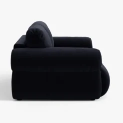Sofa 3-Osobowa Ophelia Niebieski Welur Micadoni