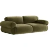 Sofa 3-Osobowa Ophelia Zielony Welur Micadoni
