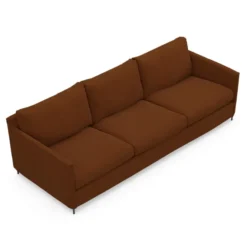 Sofa Petito 258 Cm Kasztanowa