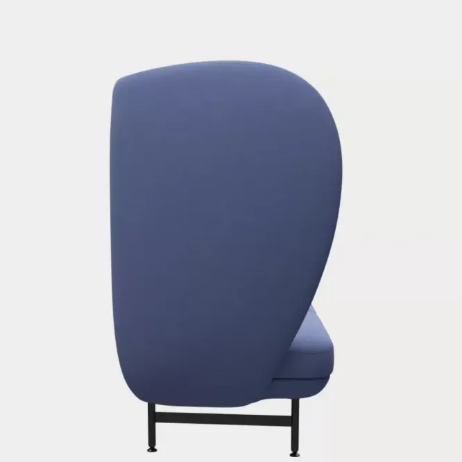 Sofa Plenum 2 Seater Bright Blue Fritz Hansen