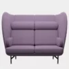 Sofa Plenum 2 Seater Bright Purple Fritz Hansen