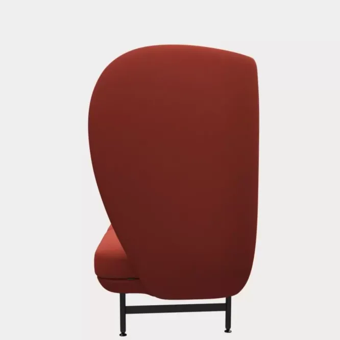 Sofa Plenum 2 Seater Dark Orange Fritz Hansen