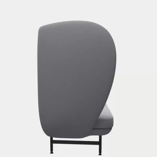 Sofa Plenum 2 Seater Light Grey Fritz Hansen