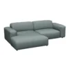 Sofa Revers Chaiselong + 1,5 Seater Denim Blue