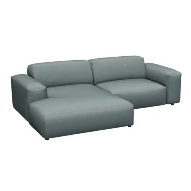 Sofa Revers Chaiselong + 1,5 Seater Denim Blue