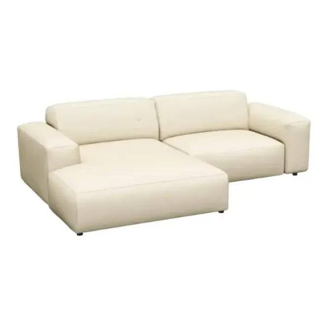 Sofa Revers Chaiselong + 1,5 Seater Sandy Beige