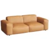 Sofa Revers 2,5 Seater Cognac Brown
