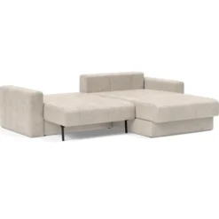 Sofa Rozkładana Akello Lounger Z Podłokietnikami Avella Sand Innovation