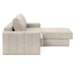 Sofa Rozkładana Akello Lounger Z Podłokietnikami Avella Sand Innovation