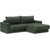 Sofa Rozkładana Akello Lounger Z Podłokietnikami Avella Pine Green Innovation