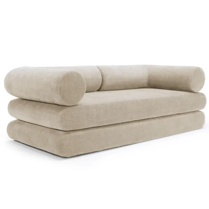Sofa Rozkładana Circlus L-Shaped Arms Esina Almond Innovation