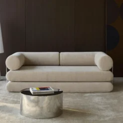 Sofa Rozkładana Circlus L-Shaped Arms Esina Almond Innovation