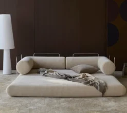 Sofa Rozkładana Circlus L-Shaped Arms Esina Almond Innovation