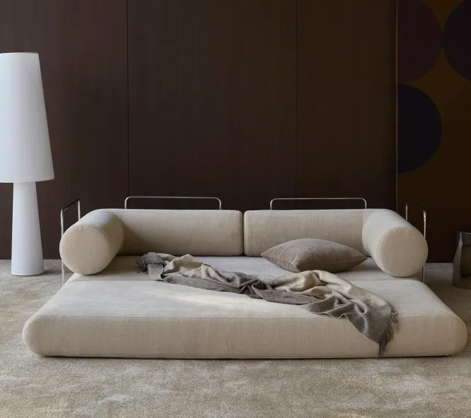 Sofa Rozkładana Circlus L-Shaped Arms Esina Almond Innovation