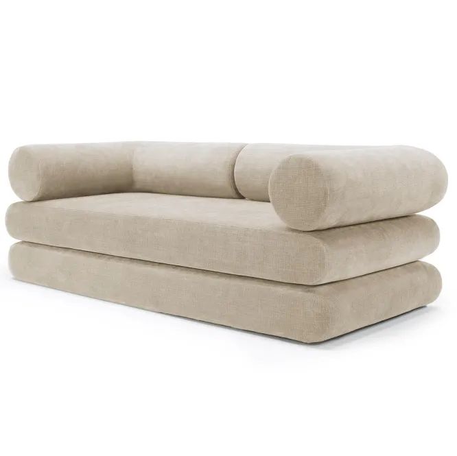 Sofa Rozkładana Circlus L-Shaped Arms Esina Almond Innovation