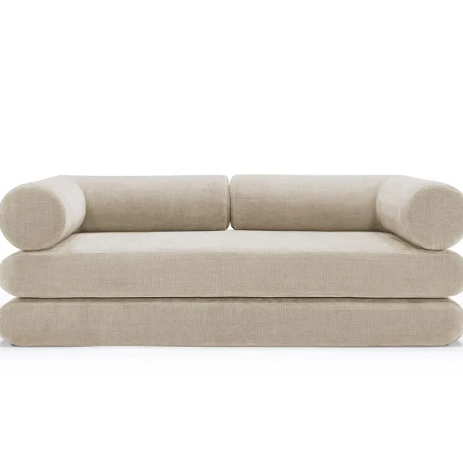 Sofa Rozkładana Circlus L-Shaped Arms Esina Almond Innovation