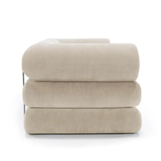 Sofa Rozkładana Circlus L-Shaped Arms Esina Almond Innovation