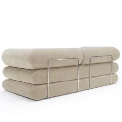 Sofa Rozkładana Circlus L-Shaped Arms Esina Almond Innovation