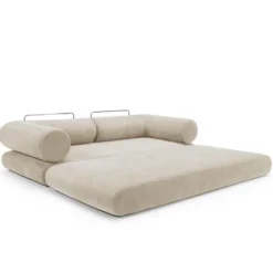 Sofa Rozkładana Circlus L-Shaped Arms Esina Almond Innovation