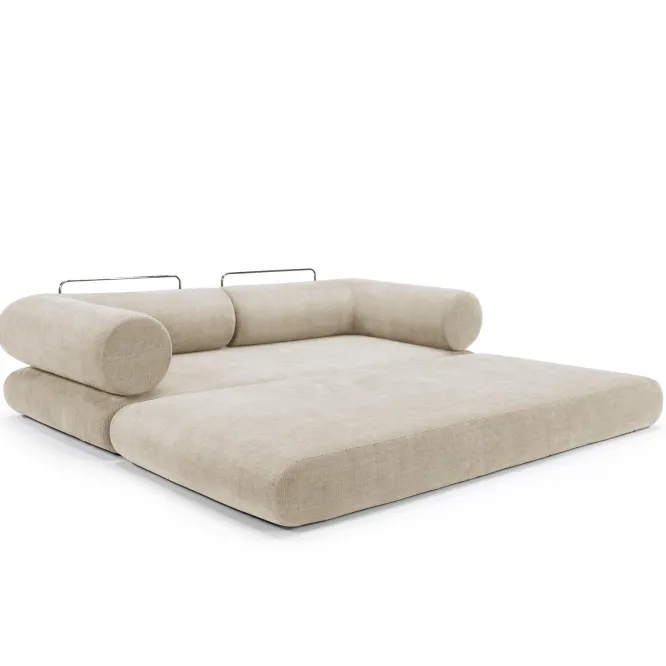 Sofa Rozkładana Circlus L-Shaped Arms Esina Almond Innovation