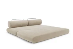 Sofa Rozkładana Circlus Round Cushions Esina Almond Innovation
