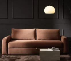 Sofa Rozkładana Cone Esina Rust Orange Innovation