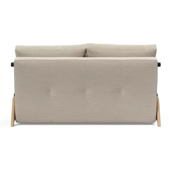 Sofa Rozkładana Cubed 140 Cm Dąb Blida Sand Grey Innovation