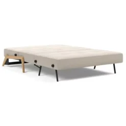 Sofa Rozkładana Cubed 140 Cm Dąb Blida Sand Grey Innovation