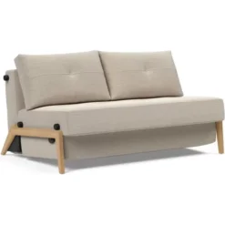 Sofa Rozkładana Cubed 160 Cm Dąb Blida Sand Grey Innovation