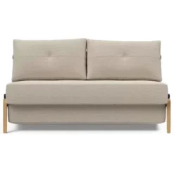 Sofa Rozkładana Cubed 160 Cm Dąb Blida Sand Grey Innovation