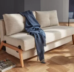 Sofa Rozkładana Cubed 160 Cm Dąb Blida Sand Grey Innovation