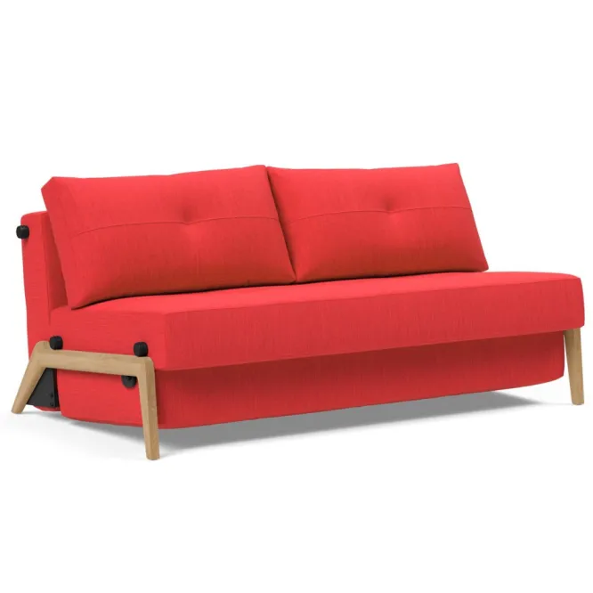 Sofa Rozkładana Cubed 160 Cm Dąb Elegance Red Innovation