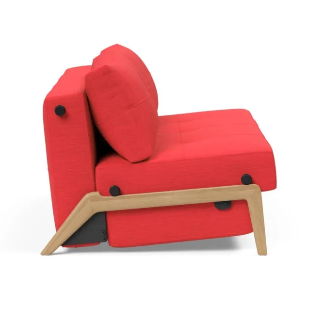 Sofa Rozkładana Cubed 160 Cm Dąb Elegance Red Innovation