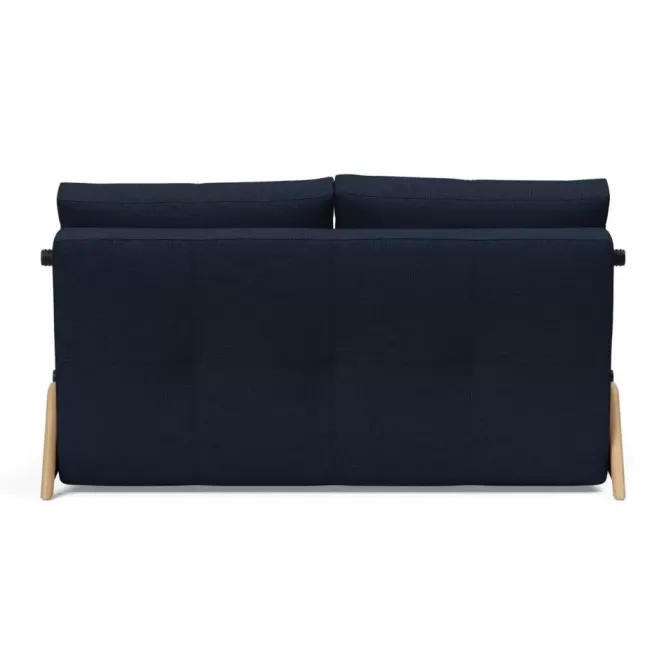 Sofa Rozkładana Cubed 160 Cm Dąb Mixed Dance Blue Innovation