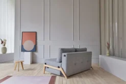 Sofa Rozkładana Cubed 160 Cm Dąb Twist Granite Innovation